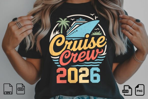Cruise Crew 2026 SVG Design: Elevate Your Nautical Branding