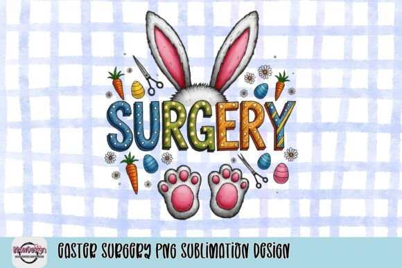 Easter Surgery PNG: A Whimsical Design Asset