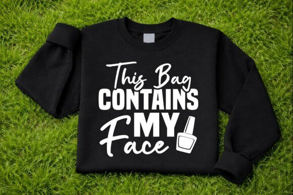 This Bag Contains My Face SVG Design: Unlock Creative Expression