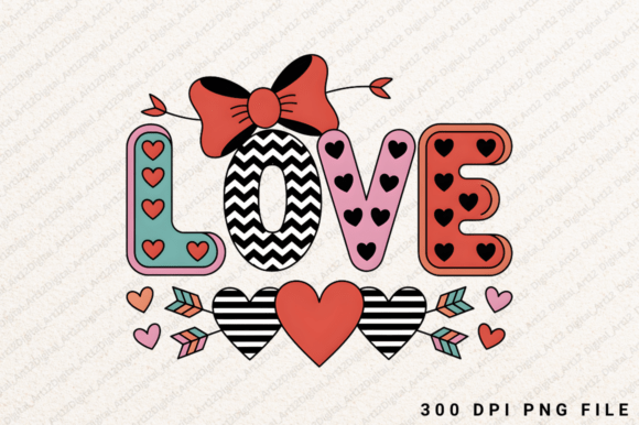 Valentine's Day Love Sublimation Design: A Creative Asset